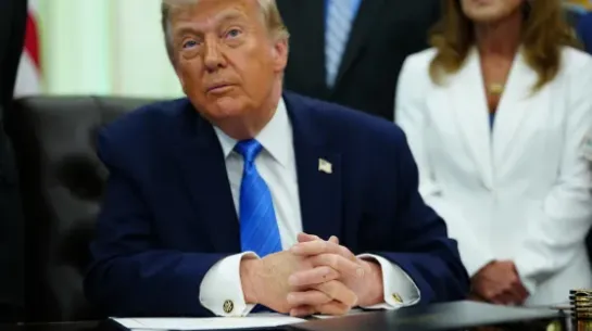 Donald Trump Fot. PAP/EPA/AARON SCHWARTZ / POOL