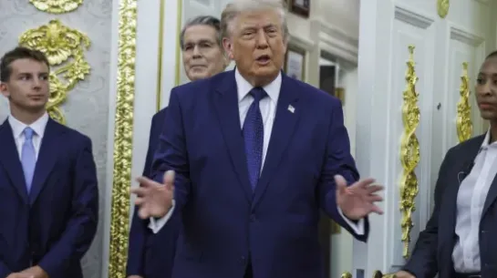 Donald Trump Fot. PAP/EPA/SHAWN THEW / POOL