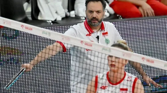 Trener reprezentacji Polski Stefano Lavarini, fot. PAP/Piotr Polak