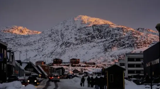 Nuuk, stolica Grenlandii. Fot. PAP/EPA/MADS CLAUS RASMUSSEN