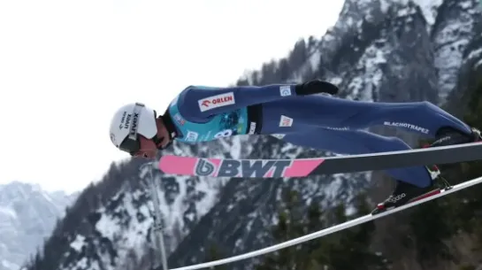 Polak Piotr Żyła. Fot. PAP/Grzegorz Momot