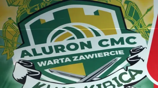 Trybuny kibiców Aluronu CMC Warty Zawiercie	Fot. PAP/Art Service