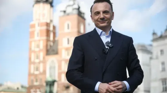 Łukasz Gibała Fot. PAP/Łukasz Gągulski