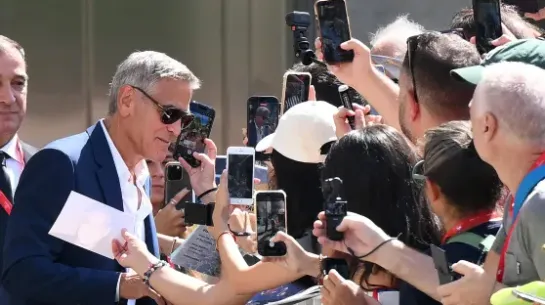 George Clooney, fot. PAP/EPA/ANSA/ETTORE FERRARI
