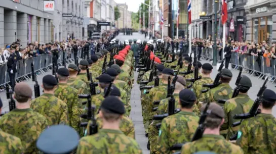 Uroczystości w związku z pogrzebem Haralda V w Oslo, fot. PAP/EPA/NTB/Beate Oma Dahle