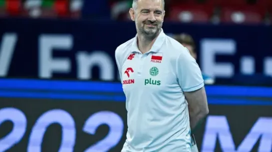 Trener reprezentacji Polski Nikola Grbic. Fot. PAP/Darek Delmanowicz