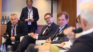 Debata organizowana przez PAP Biznes pt. „Perspektywy rynku nieruchomości w Polsce, źródła jego finansowania” podczas EKF 2025