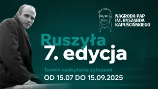7 edycja Nagrody PAP im. Ryszarda Kapuścińskiego