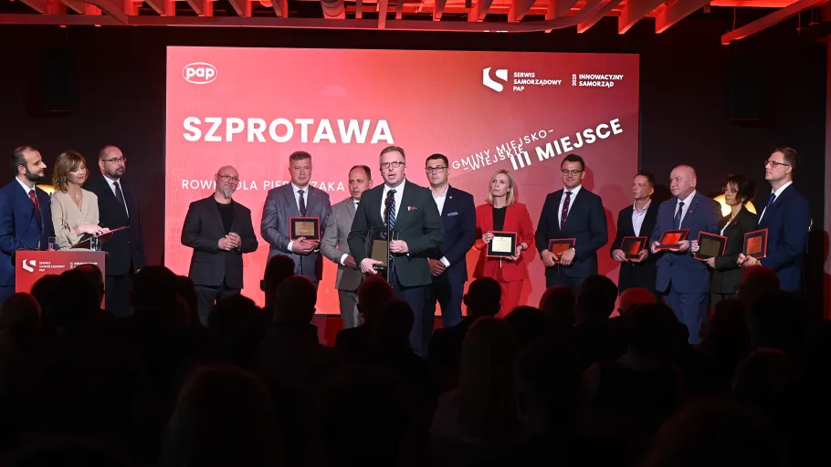 Wyróżnienia, kategoria Gminy Miejsko-Wiejskie. Foto PAP/ Stach Leszczyński