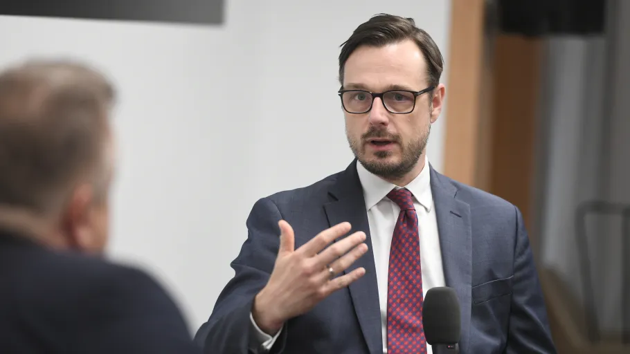 Minister Jaworowski, MAP. Fot. PAP/Stach Leszczyński