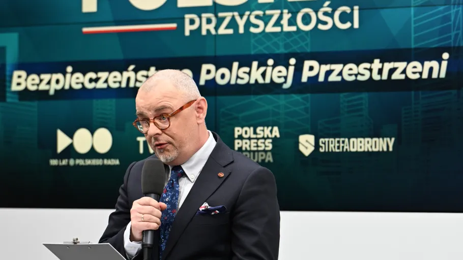 Redaktor naczelny PAP Wojciech Tumidalski, fot. PAP /Marcin Kmieciński
