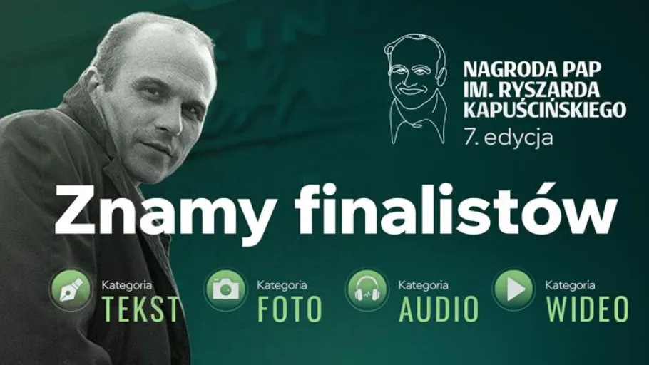 7. edycja Nagrody PAP im. Ryszarda Kapuścińskiego – znamy finalistów!