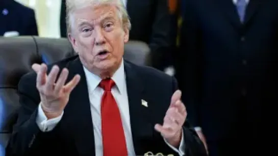 Donald Trump, fot. PAP/EPA/BLOOMBERG POOL/AARON SCHWARTZ / POOL