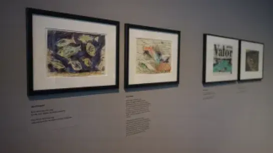 Wystawa „Południk 21. Czapski – Kozera” w Kordegardzie – galerii Narodowego Centrum Kultury w Warszawie. Fot. PAP/Albert Zawada