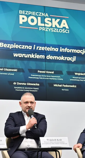 Debata Bezpieczeństwo Demokracji w Centrum Prasowym PAP